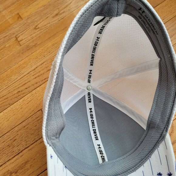 UA Under Armour Drive Mid Palm Tree Men's Stretch Fit Cap XL/XXL - Picture 7 of 8